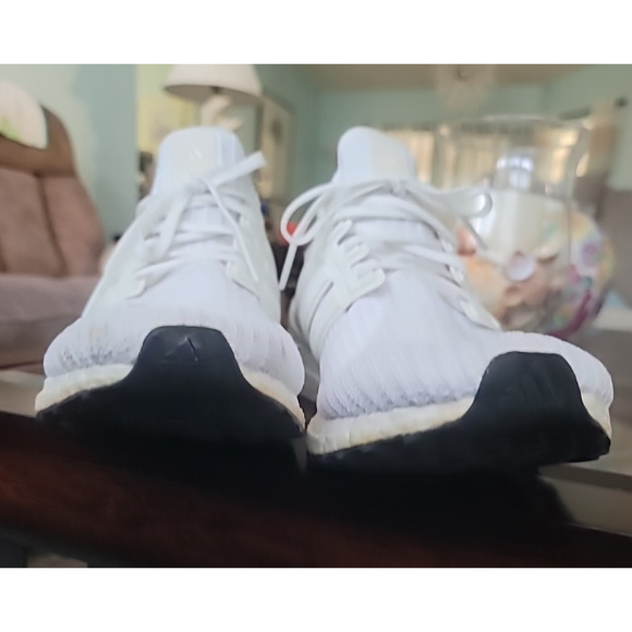 adidas Men's UltraBoost 4.0 DNA Cloud Triple White Sz 14 Running Sneakers - Picture 6 of 14